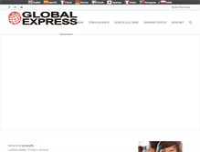 Tablet Screenshot of globalexpress.pl